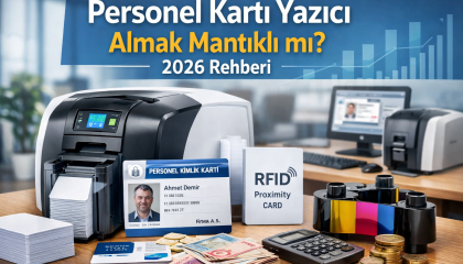 Personel kimlik kartı yazıcısı