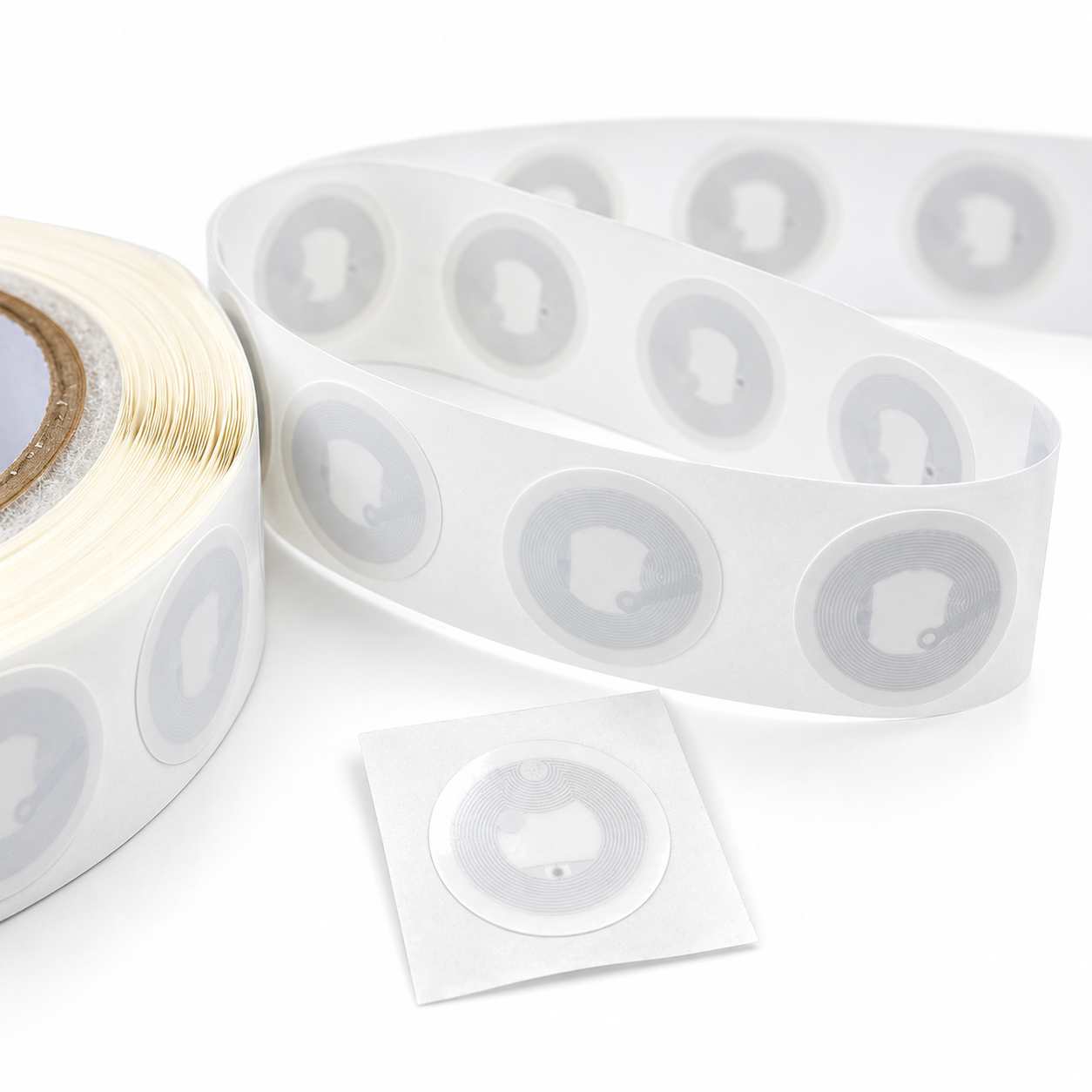 NFC Etiket 25 mm – Yuvarlak Yapışkanlı NFC Sticker - Görsel 4