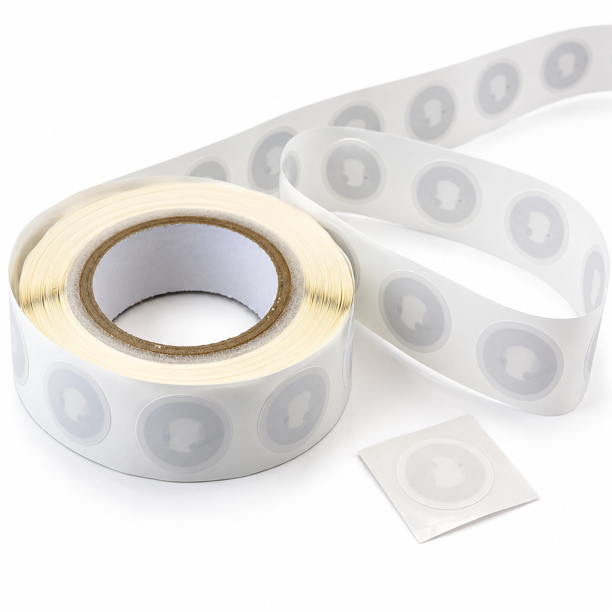NFC Etiket 25 mm – Yuvarlak Yapışkanlı NFC Sticker - Görsel 5